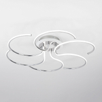 Citilux Джемини CL229261E LED RGB Люстра с пультом Хром