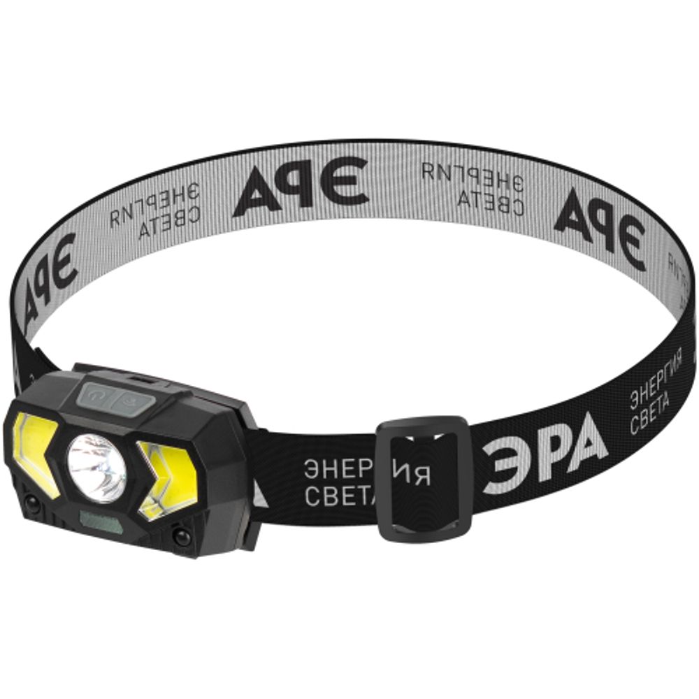 Фонарь налобный светодиодный ЭРА Рабочие Практик GA-811 налобный аккумуляторный 5W