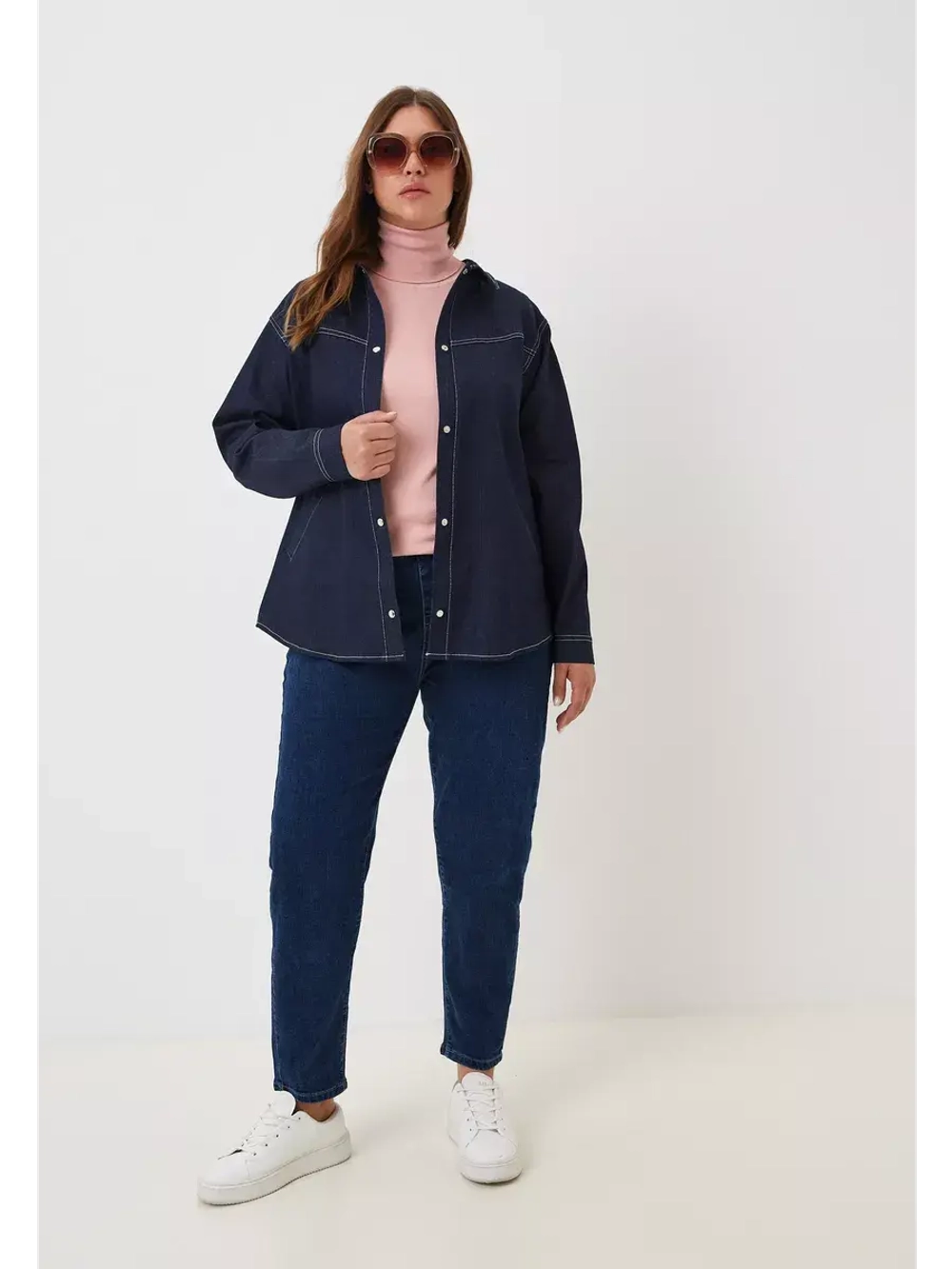 Рубашка джинсовая ветровка