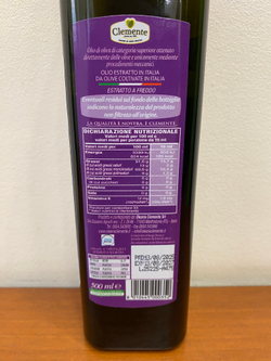 Оливковое масло Clemente le Masserie del Parco 0,5 л, Италия