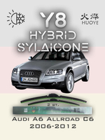 Щетки стеклоочистителя HUOYE Y8 650/525 мм на Audi A6Allroad | Push button