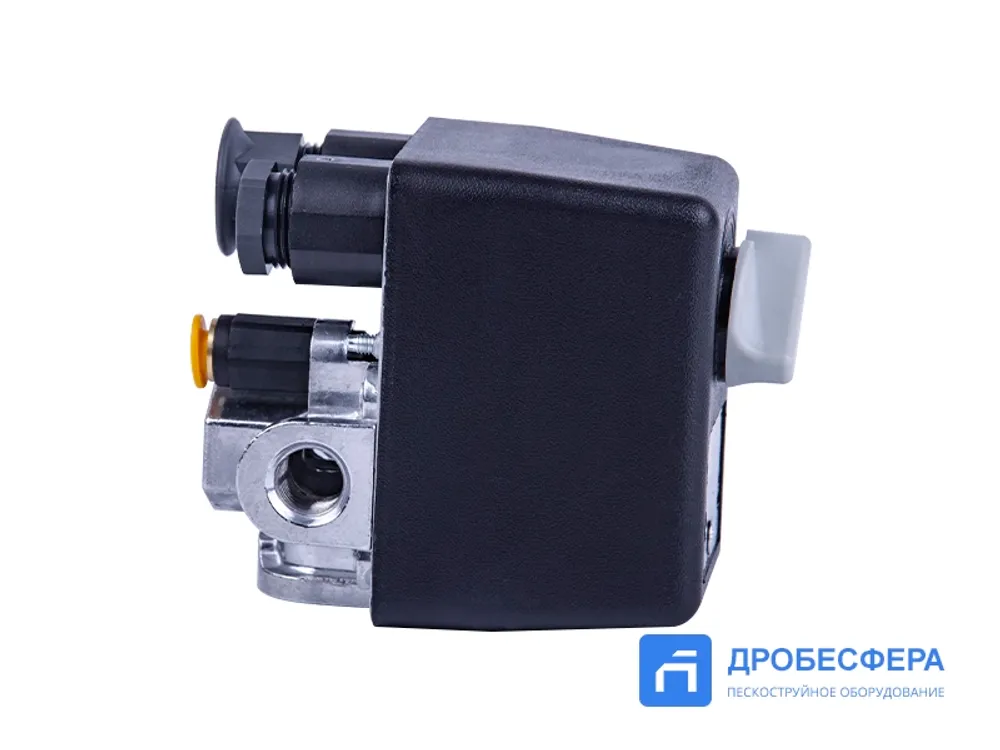 Реле давления на воздушный компрессор 2,5-11 бар | 220в до 1,5 кВт | 380в до 10 кВт | без теплового реле