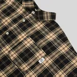 Рубашка One Two Cowboy Basic 8 в клетку черная