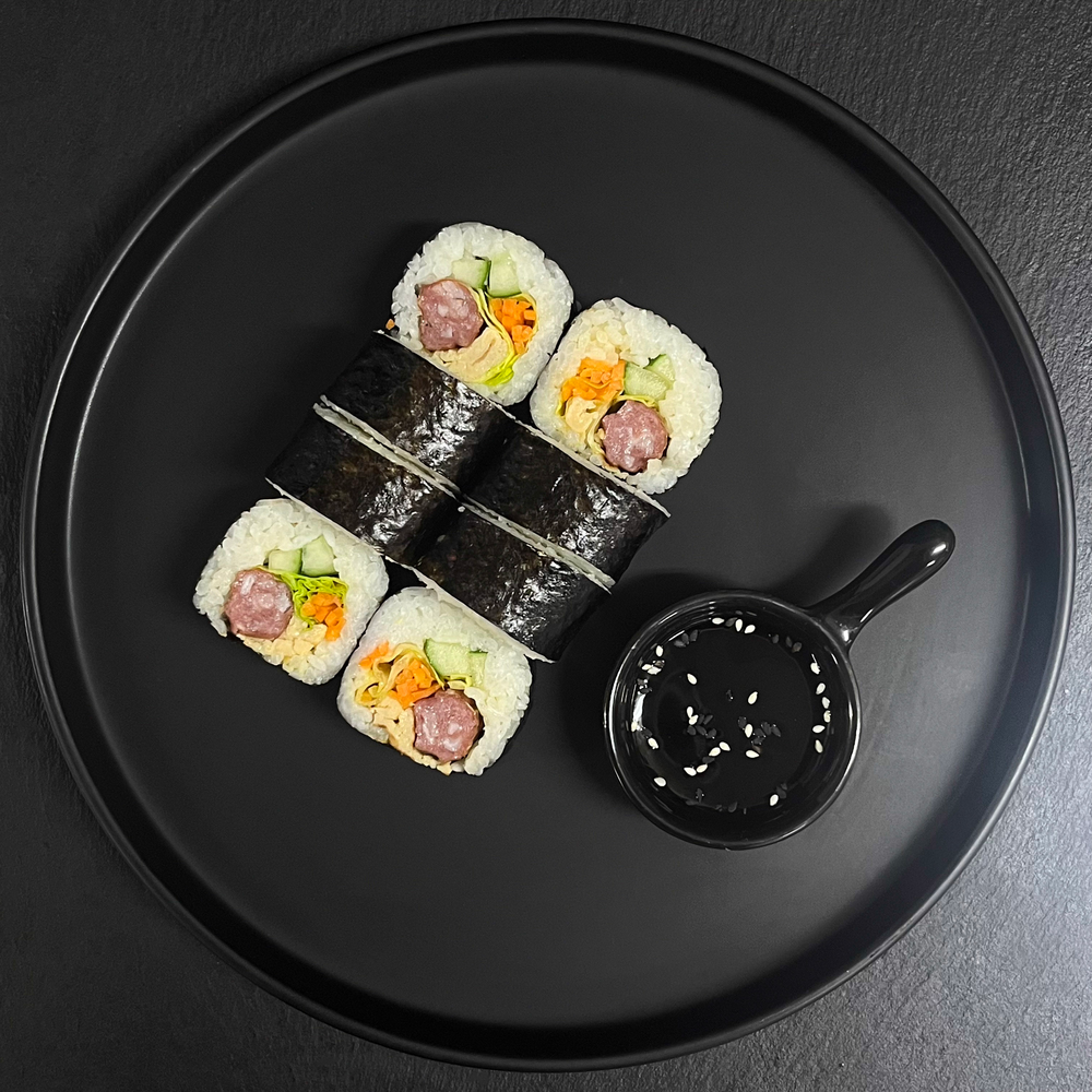 Кимпаб с охотничьей колбаской