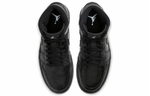 Кроссовки Jordan Air Jordan 1 Mid "Black Snakeskin" (Женская размерная сетка)