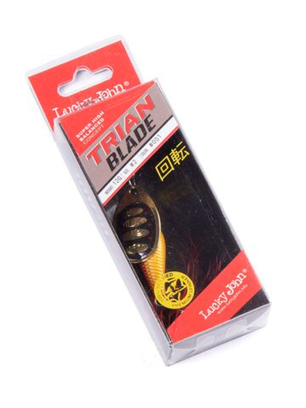 Блесна вращ. Lucky John TRIAN BLADE ROUND 12.0г 001 в блистере