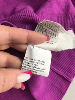 Джемпер Benetton красивого оттенка шерстяной, маркировка S, визуально на 44 размер