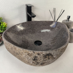 Раковина из речного камня RS-65439 51*43*15 0862