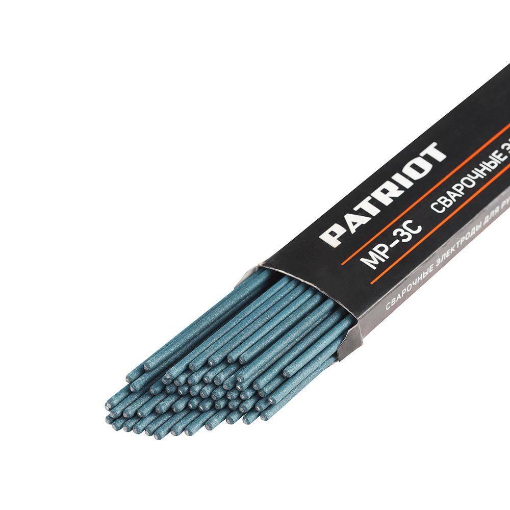 Электроды сварочные Patriot МР-3С, D3 мм, 1кг 605012005