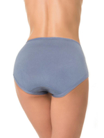 Трусы с высокой линией талии из деликатного бамбукового полотна (Размер: XXXL) (Цвет: кремовый)