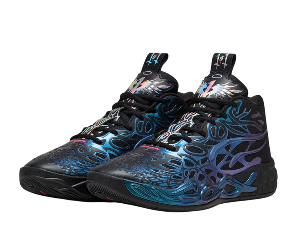 Баскетбольные кроссовки Puma MB.04 “Reflections” Black-Ravish