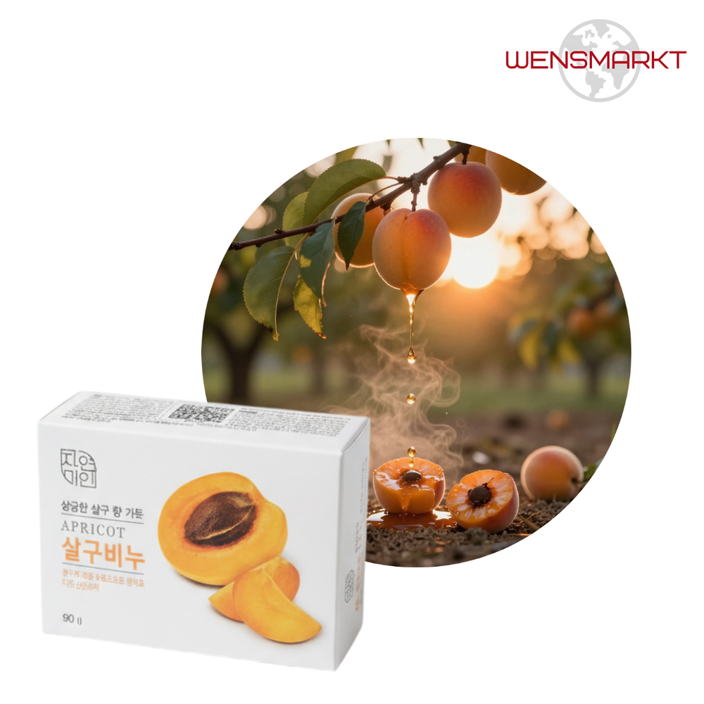Косметическое мыло Mukunghwa Rich Apricot с маслом абрикоса, 90 г, Корея