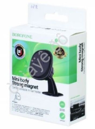Подставка под телефон\смартфон магнитный  Borofone BH-103 Черный на торпеду 128