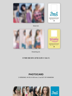 Альбом H1-KEY - Seoul Dreaming 2nd Mini Album POCA 2 Version SET