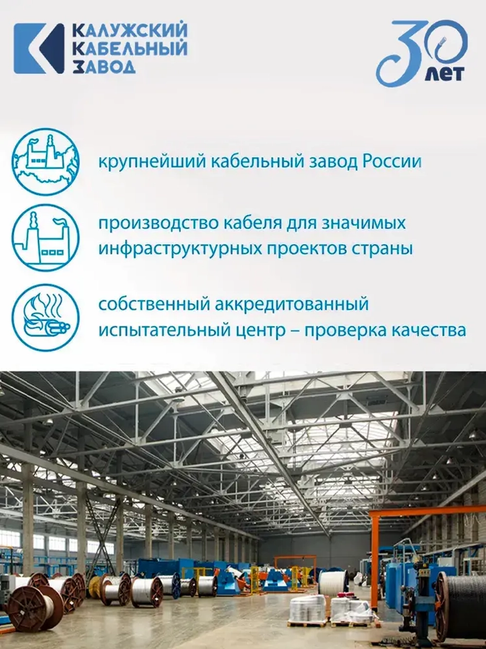 Силовой кабель ВВГ-Пнг(А)-LS 2х6 ГОСТ 5метров ККЗ