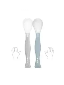 Детские ложки для прикорма для новорожденных обучающие 2 шт