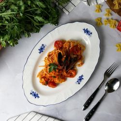 Блюдо овальное 35,2*22,4*2,5 см   P.L. Proff Cuisine [1]