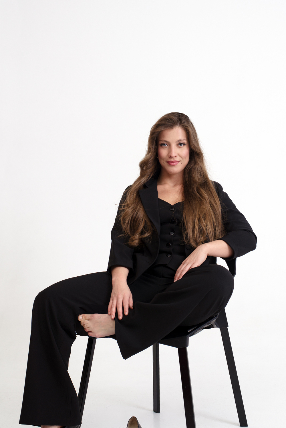 Жакет женский 3736зпб, черный #70Ч043736зпб