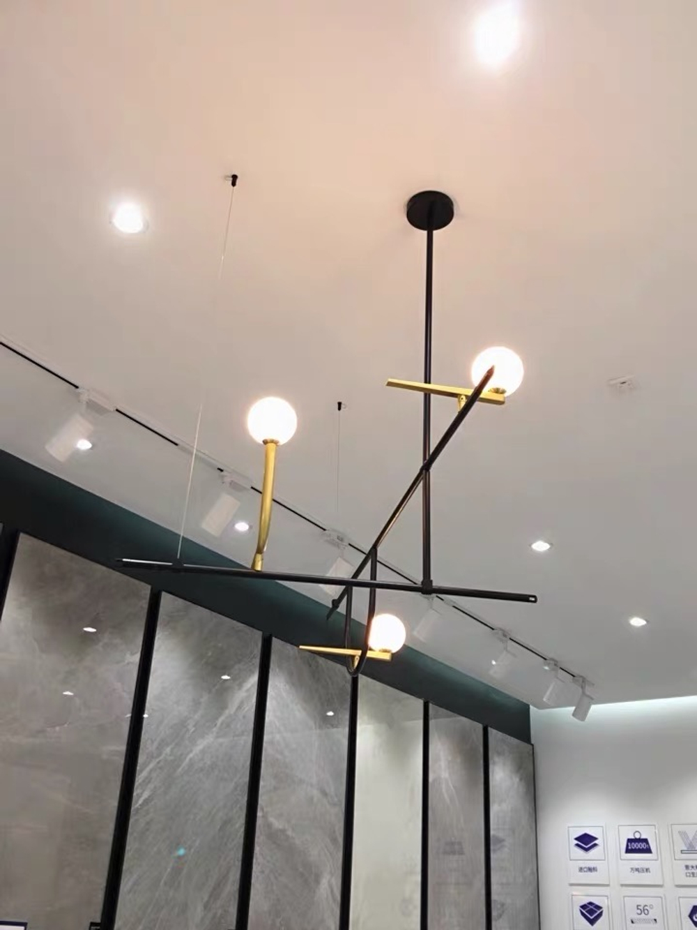 Pendant design lamp Yanzi 1 by Artemide