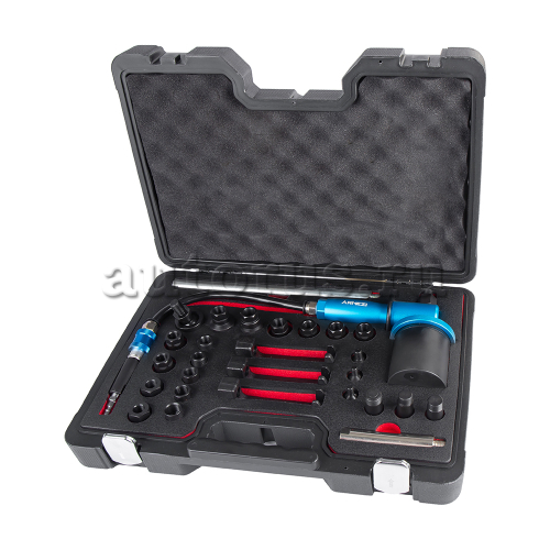 Съемник дизельных форсунок пневматический, 29пр. в кейсе ARNEZI R7720508