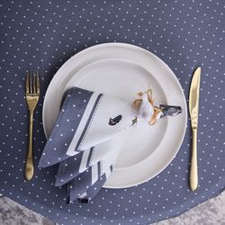 НАБОР САЛФЕТОК ИЗ 2-Х ШТ "FAMILY FARM" 40Х40СМ, ТВИЛ, ГРАФИТ