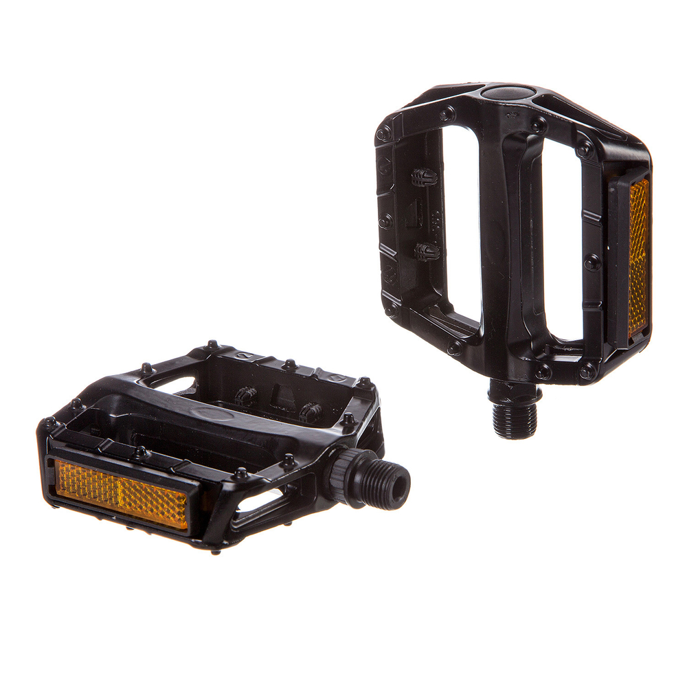 Педали STG FP-969, платформа, ось 9/16", втулка скольж., черный