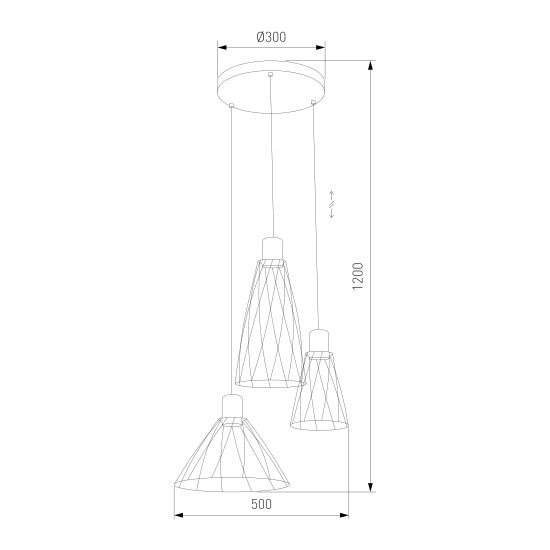 10188 / подвесной светильник / Modesto