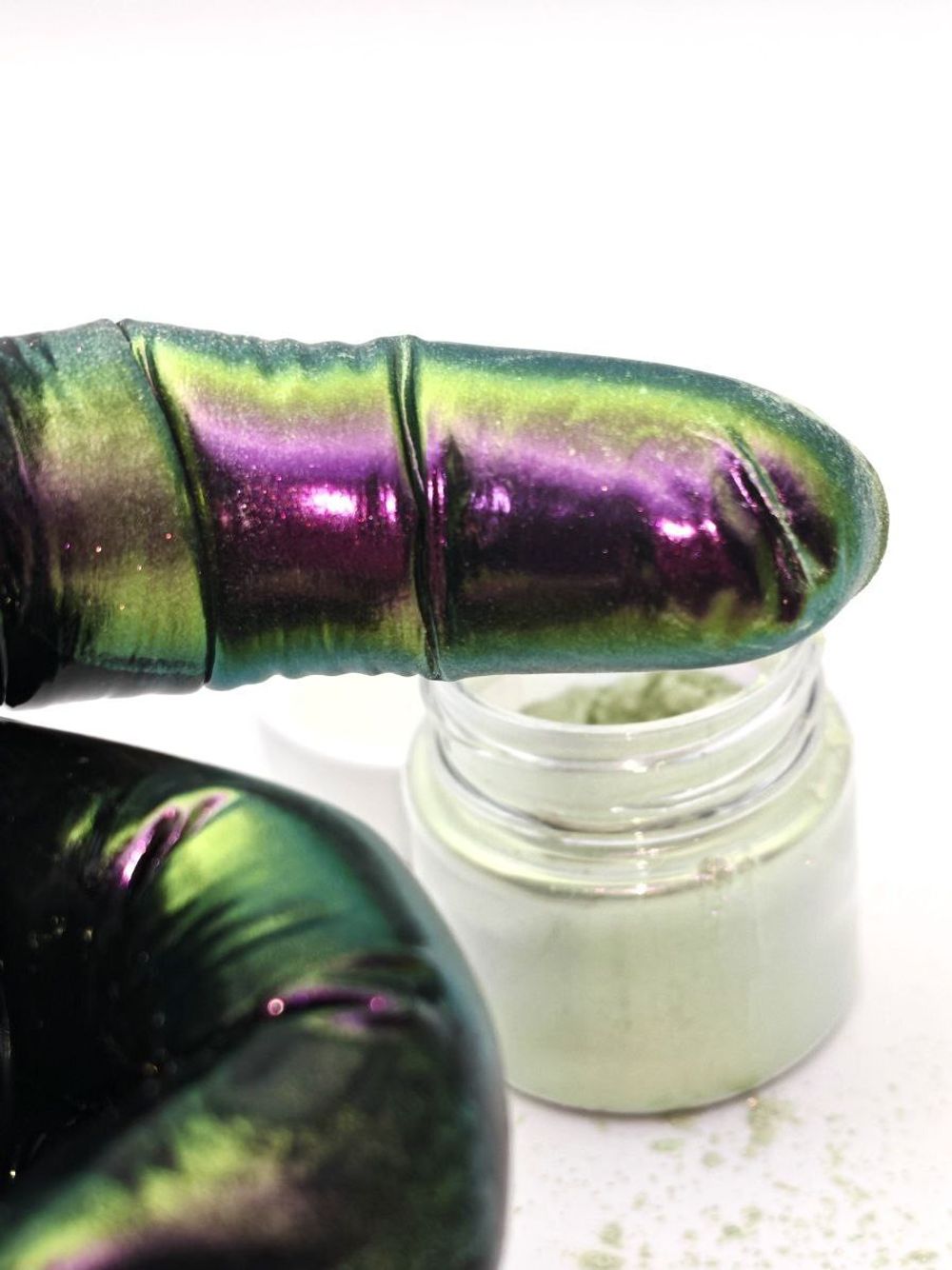 Хамелеон премиум ХАР04 - (Красный) – зелёный - золотой - белый - универсальный