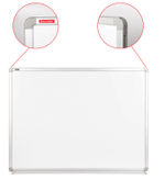 Доска магнитно-маркерная, 90х120 см, улучшенная алюминиевая рамка