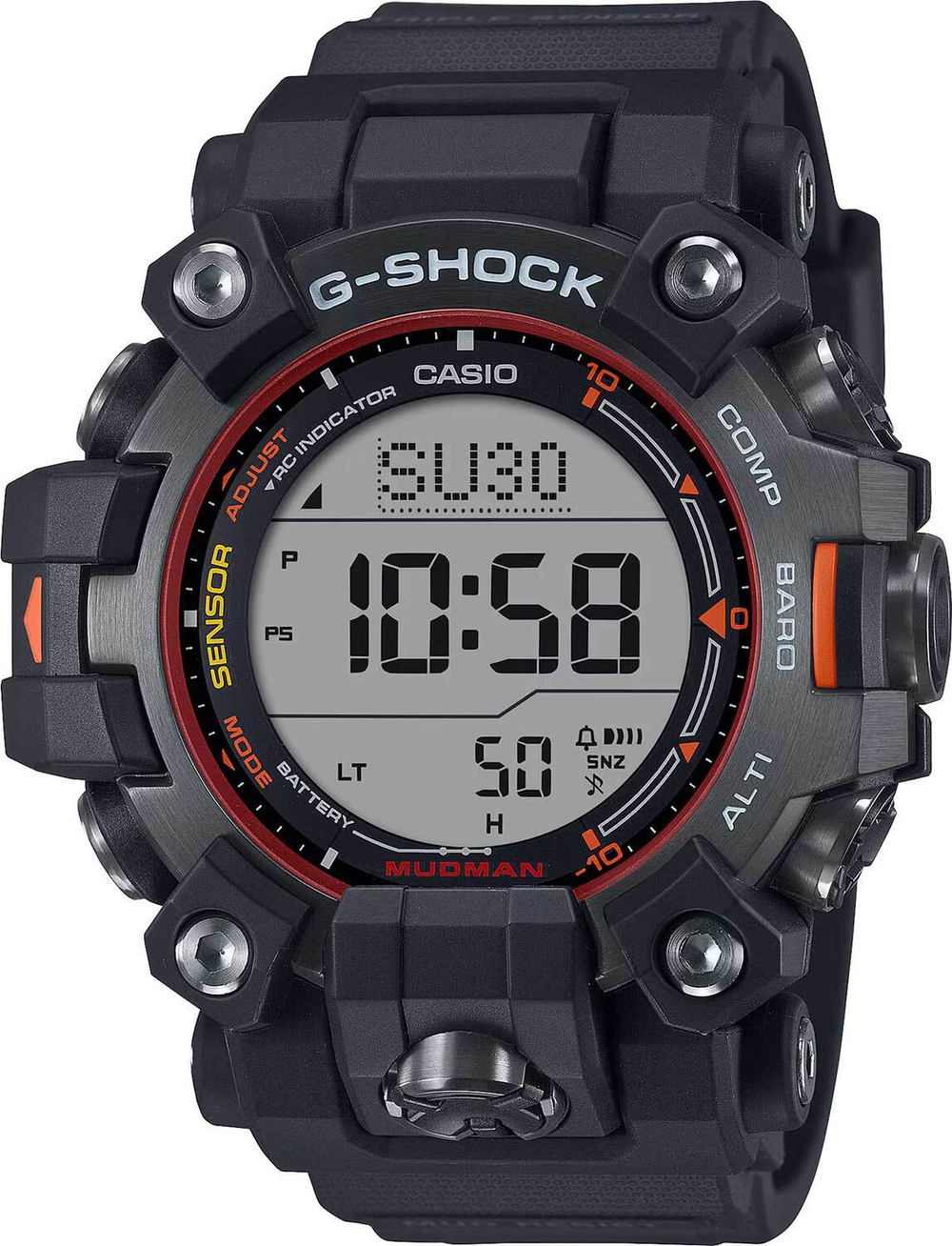 Японские наручные часы Casio G-SHOCK GW-9500MEC-1 с хронографом