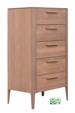 Комод высокий из массива дуба Porto-1 (Atlanta-1)