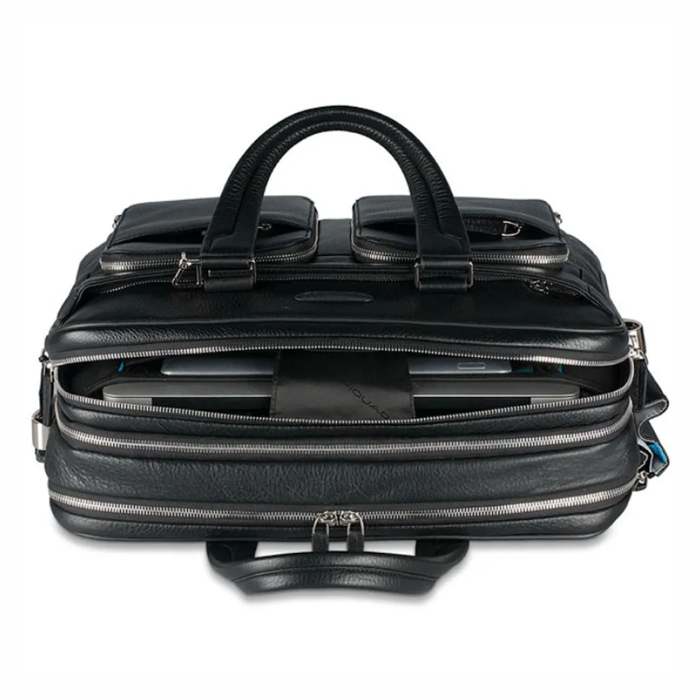 Сумка мужская Piquadro Modus черная кожа (CA2765MO/N) 4