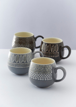 Кружка impressions, 350 мл, серая