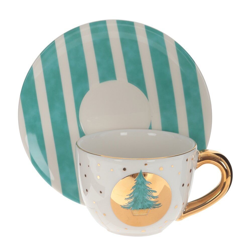 GAEM Чашка с блюдцем, 250 мл, L15 W15 H7,5 см