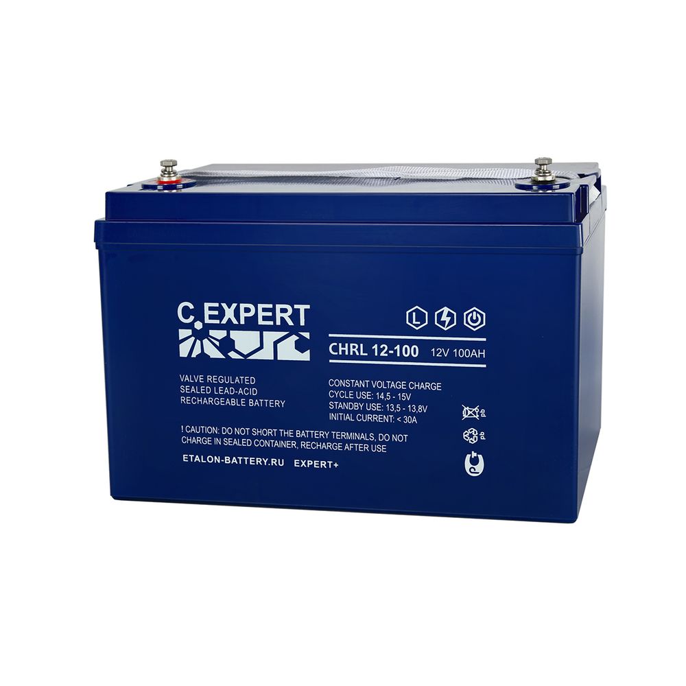 CHRL 12-100 аккумулятор ETALON