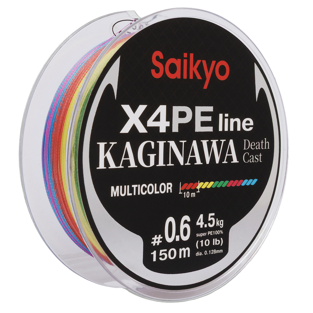 Шнур Saikyo Kaginawa X4PE 150м Мультиколор -