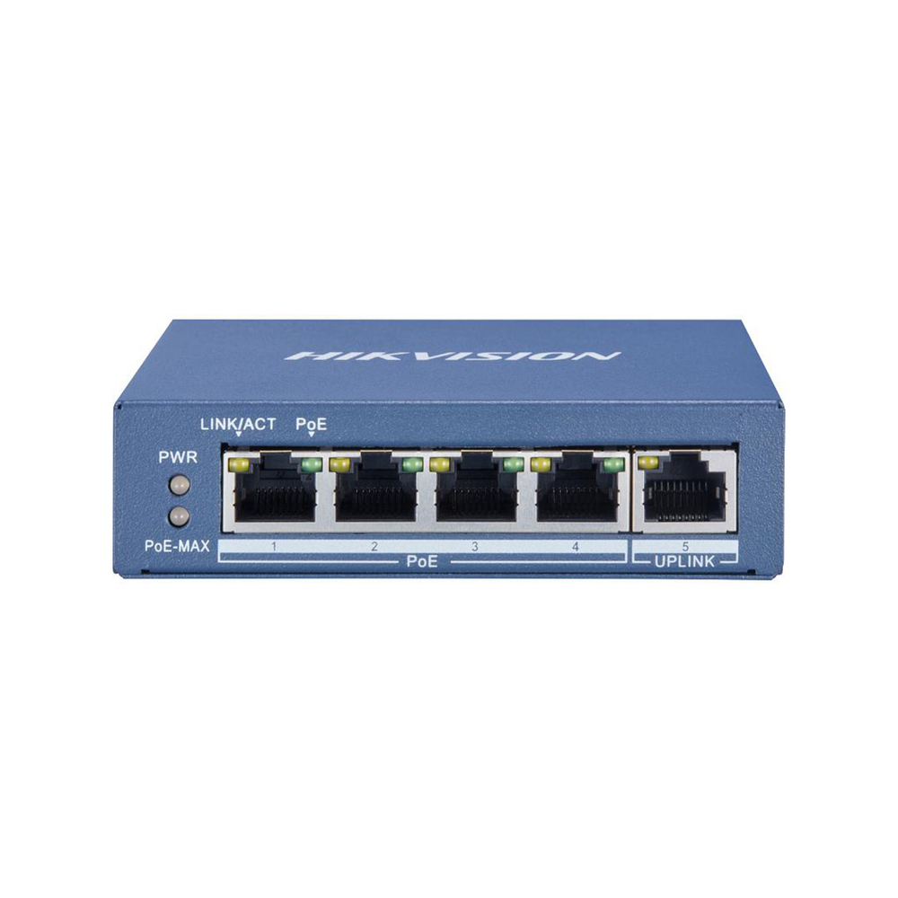 Коммутатор Hikvision DS-3E0505P-E