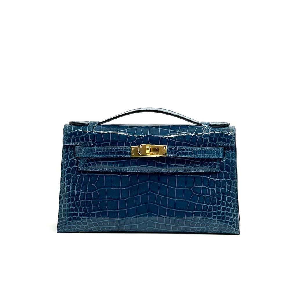 Сумка Hermes из кожи крокодила