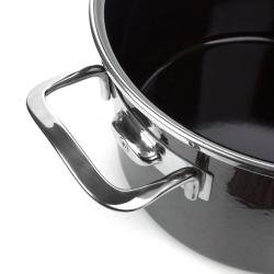 Кастрюля 6.1л Kochstar Metallica Solid Onyx Германия фрагмент