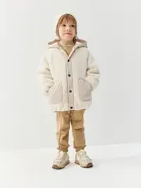 Куртка меховая "Молоко" 0+