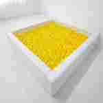 Шарики для сухого бассейна 7,5 см, жёлтые — для детских игровых зон, 490 штук