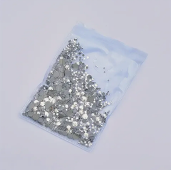 Стразы кристальные, микс размеров, 1440 шт