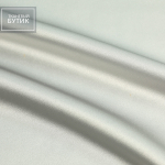 Светло-серый атласный шелк