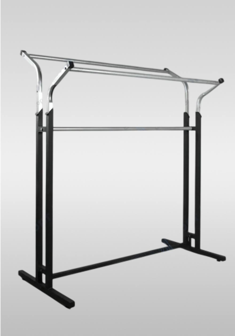 Металлический рейл для одежды/ выстота 1170-1670 мм