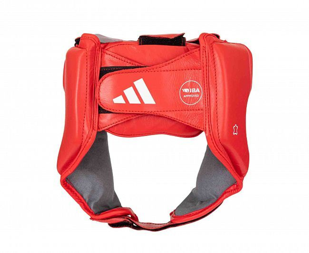 Шлем боксерский IBA красный adiIBAH1