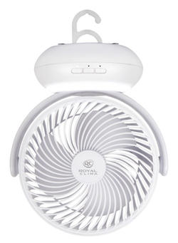 Портативный аккумуляторный вентилятор Royal Clima RSF-0701E-WT