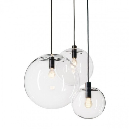 Pendant design lamp  SELENE by ClassiCon D40 (Black)