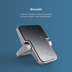 Портативная подставка от Nillkin серебристого цвета для ноутбука, серия Bolster Portable Stand
