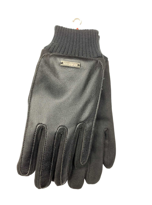 Перчатки. Мужские. Материал верха: Эко кожа. Подклад: Плюш-флис. Сверху эко кожа, ладошка замша. Толстые. Очень мягкие. 12 шт в упаковке.