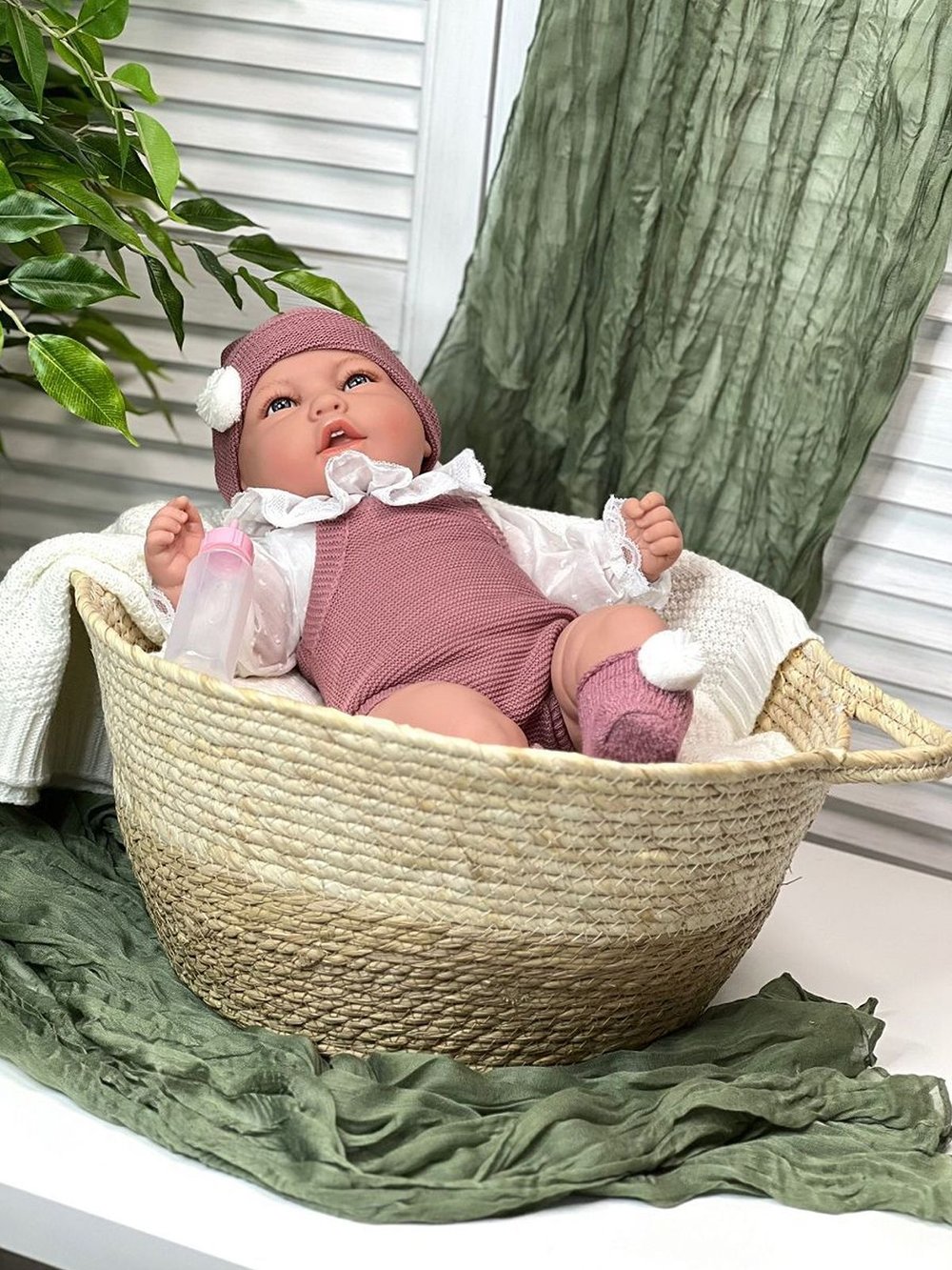 Кукла Manolo Dolls мягконабивная NOA 47см в пакете (1179)